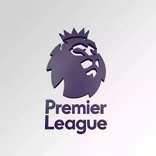 Premier League FC Football Club 3D Logo