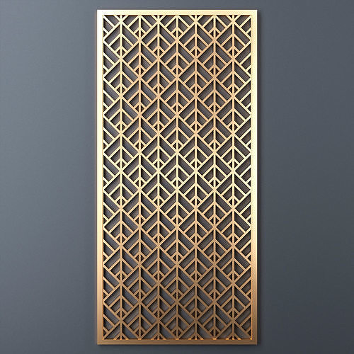 Decorative panel 201 3D model