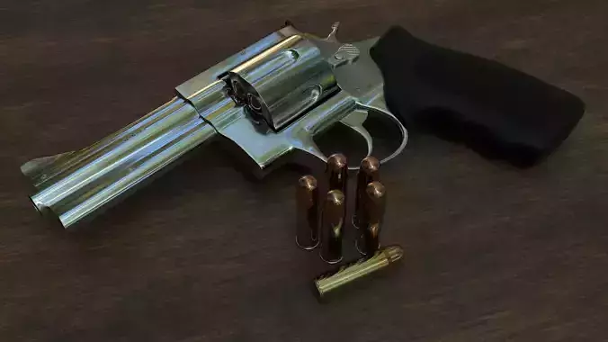 Taurus 44 4 Inch 3D Model