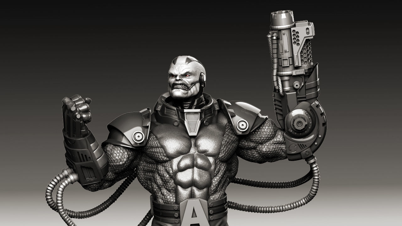 X-men apocalypse  3D print model_10
