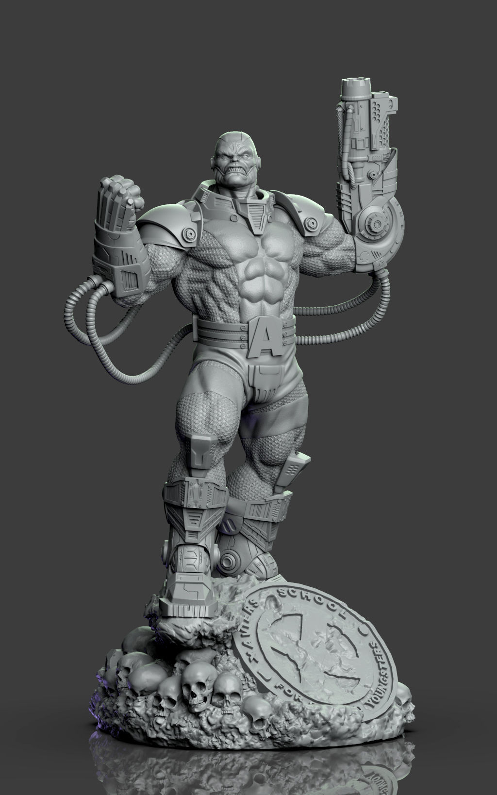 X-men apocalypse  3D print model_9