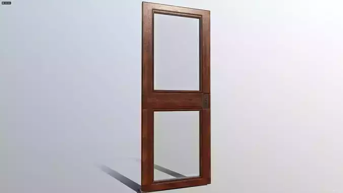 Superfuntimes Low-Poly Windowed Door