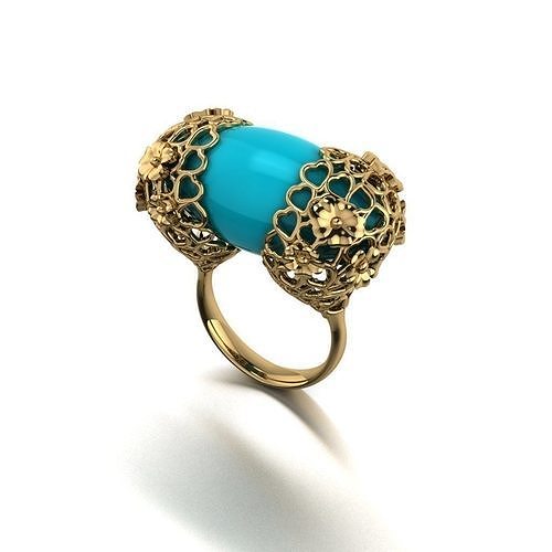 special ring 3D print model