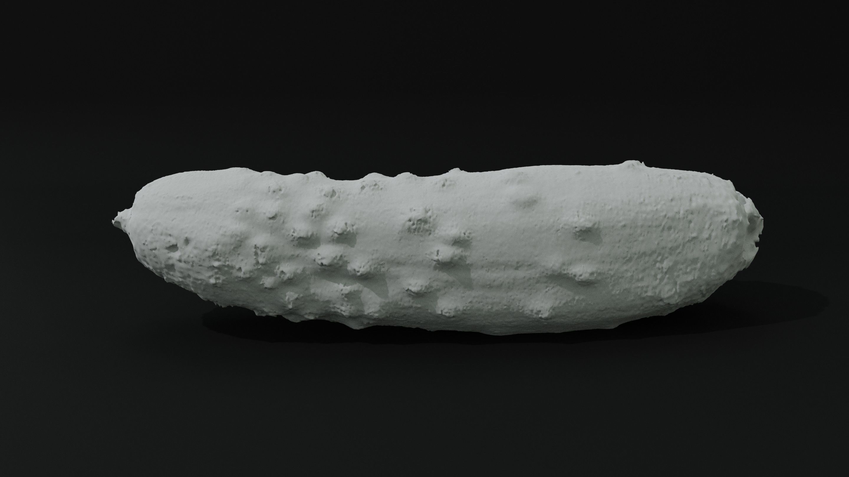 Scanned cucumber 3D model_4
