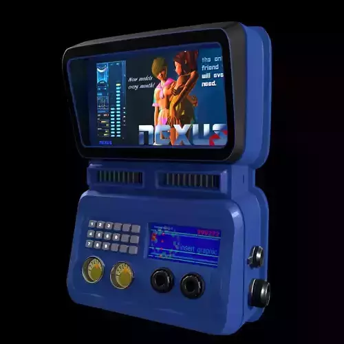 Control Panel Box 3D model