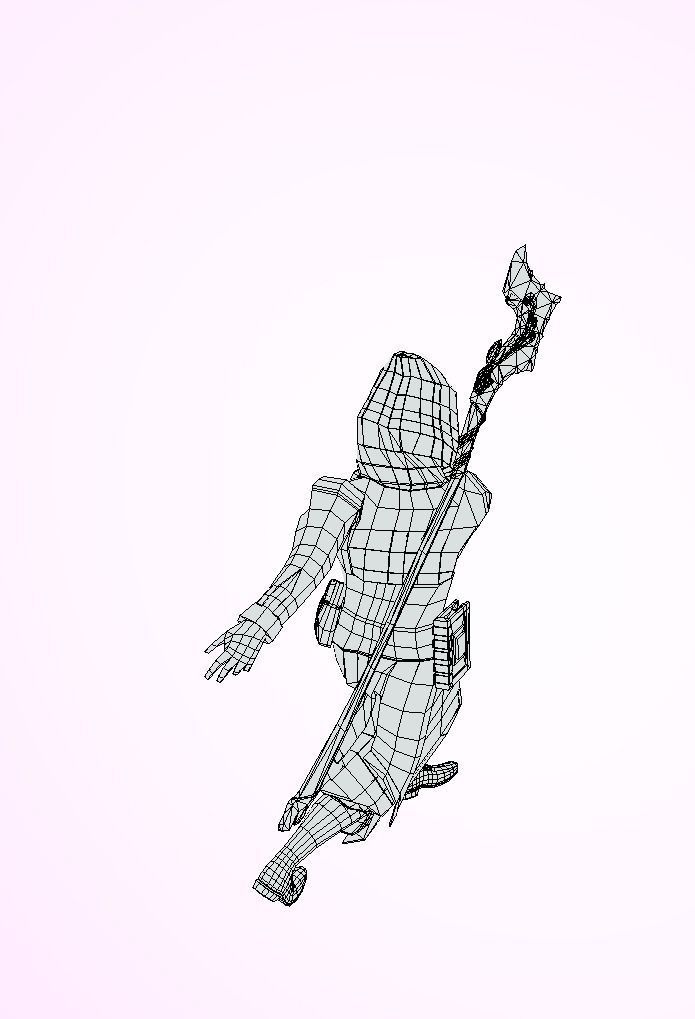 RPG Characters Pack 3D model_11