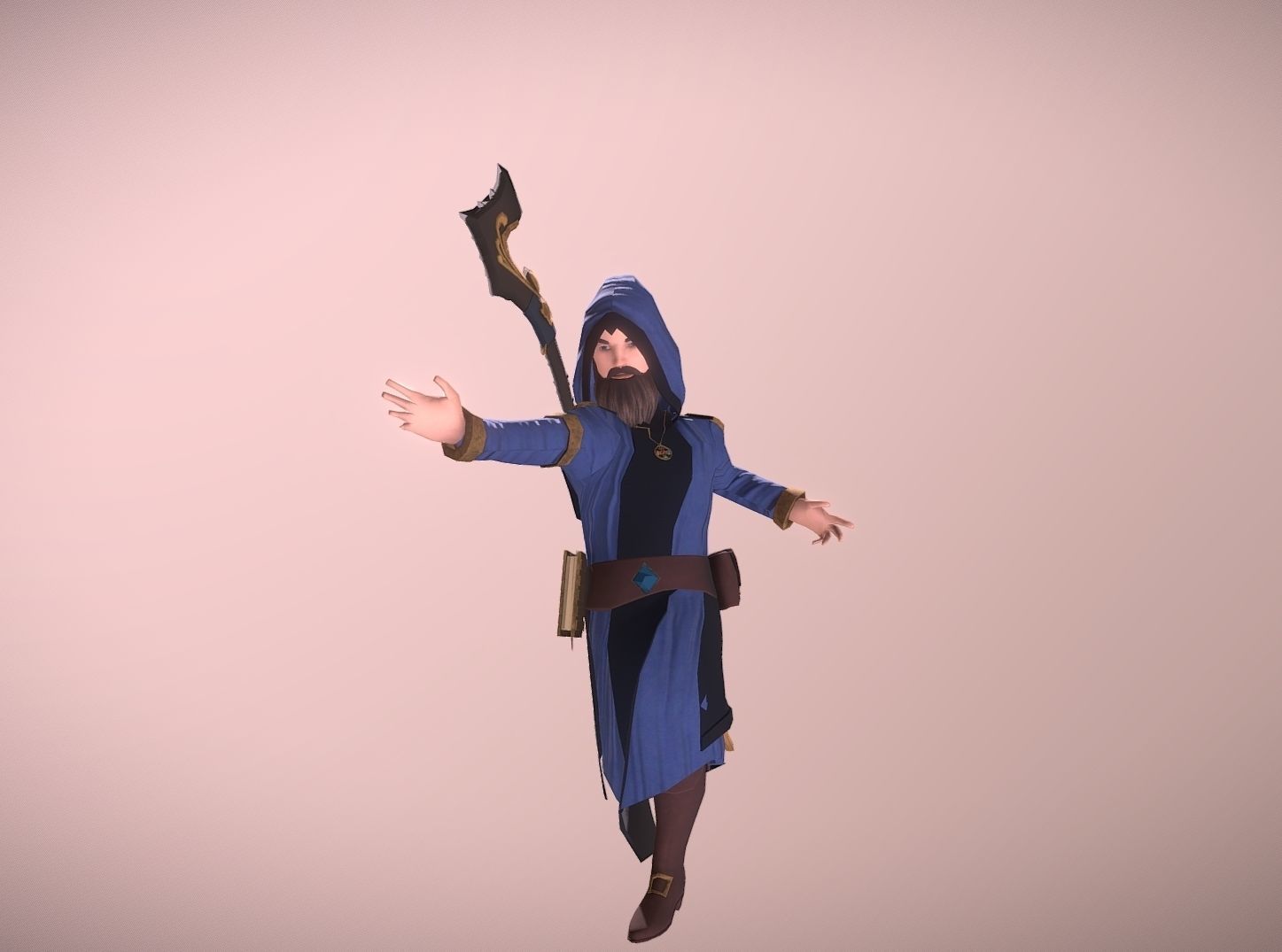 RPG Characters Pack 3D model_16