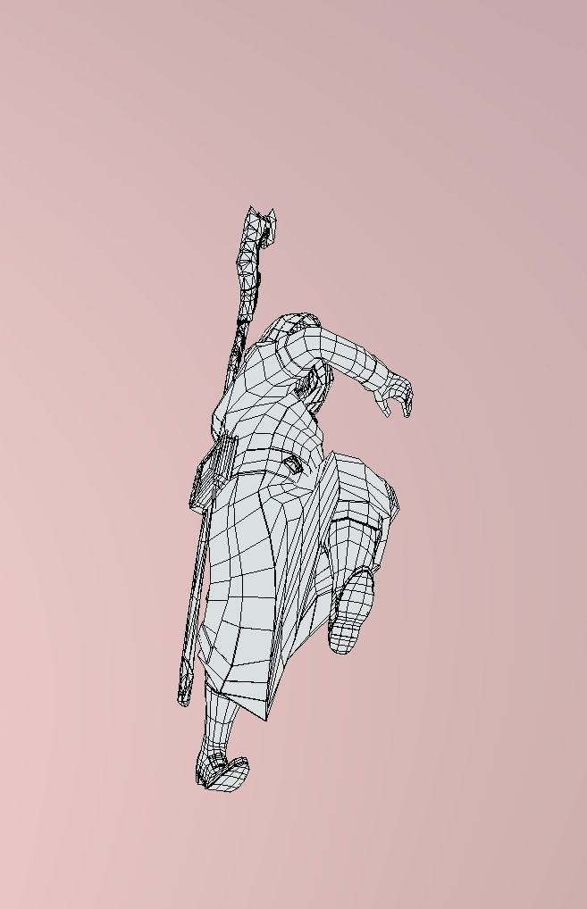 RPG Characters Pack 3D model_12