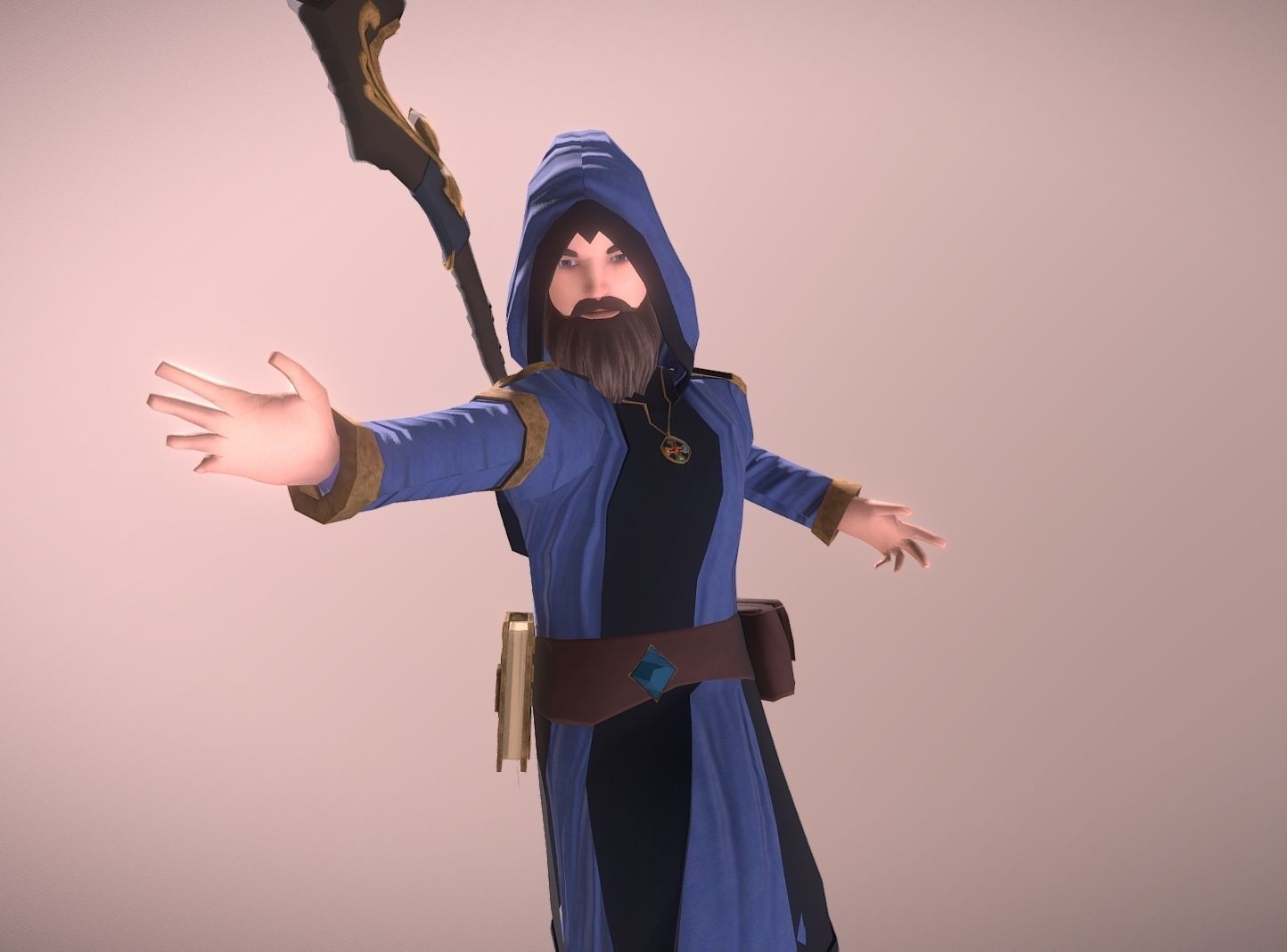 RPG Characters Pack 3D model_17