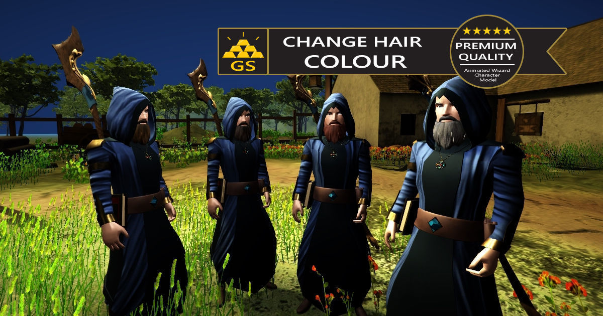 RPG Characters Pack 3D model_5