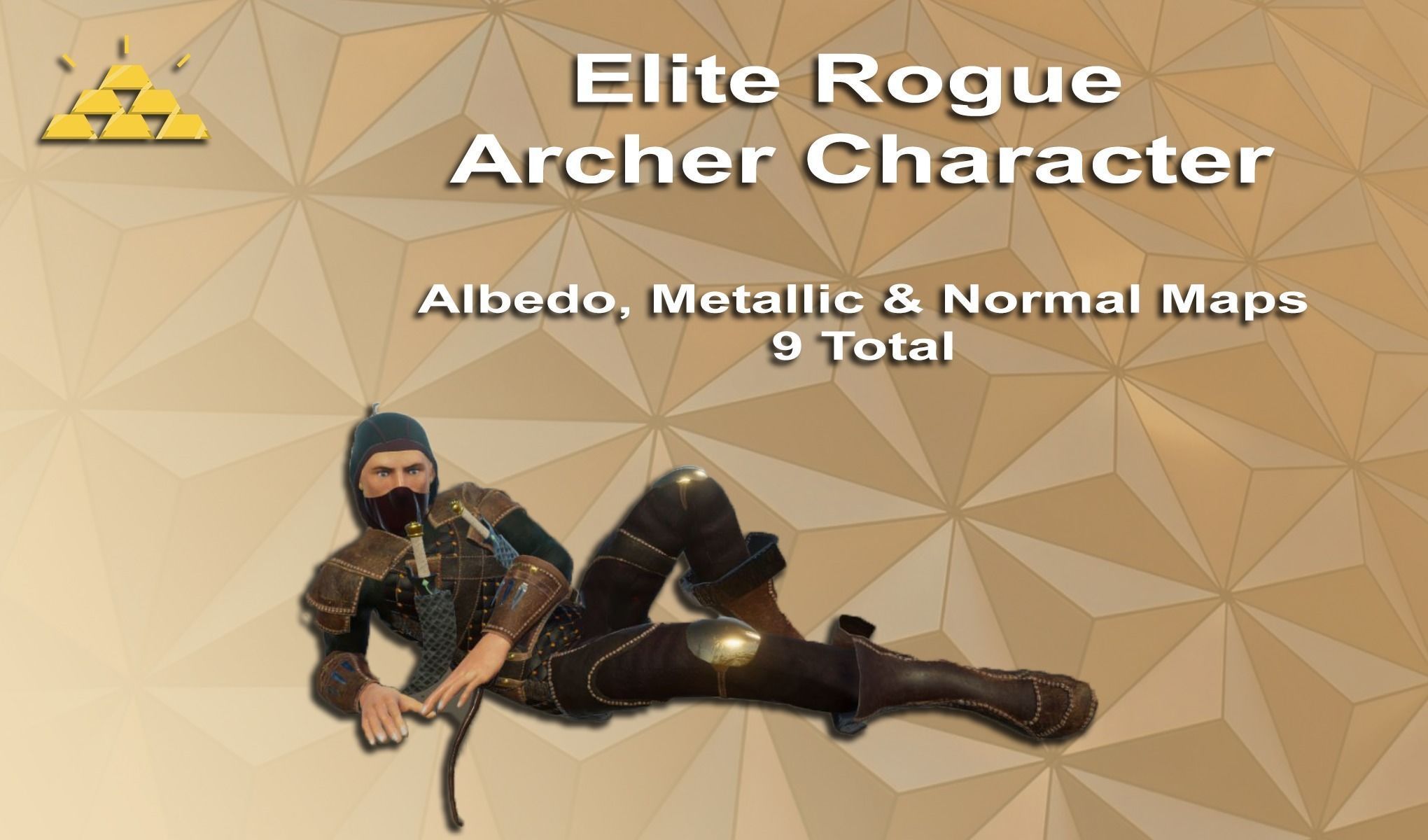 RPG Characters Pack 3D model_19