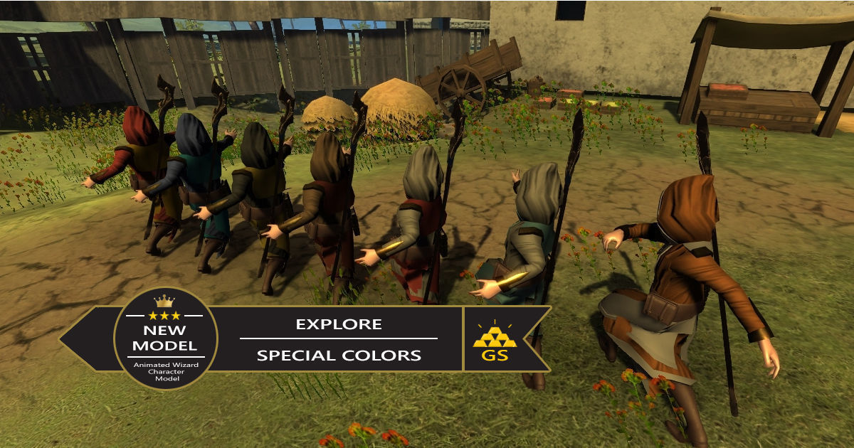 RPG Characters Pack 3D model_4