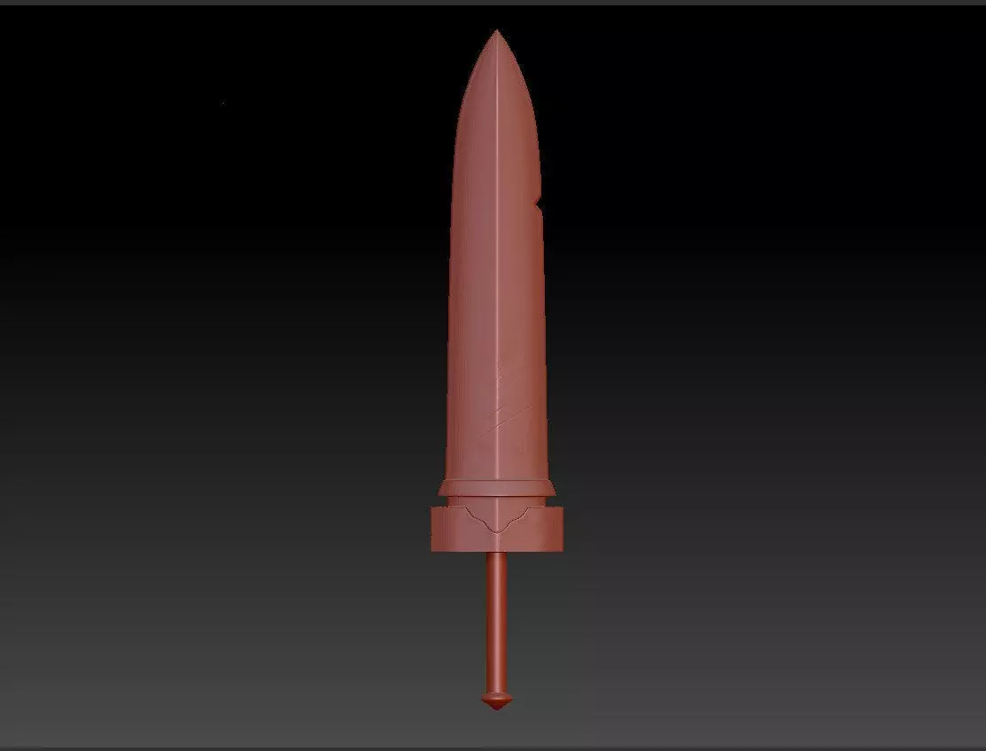 Goblin Slayer Prop Sword 3D Print STL 3D print model_0