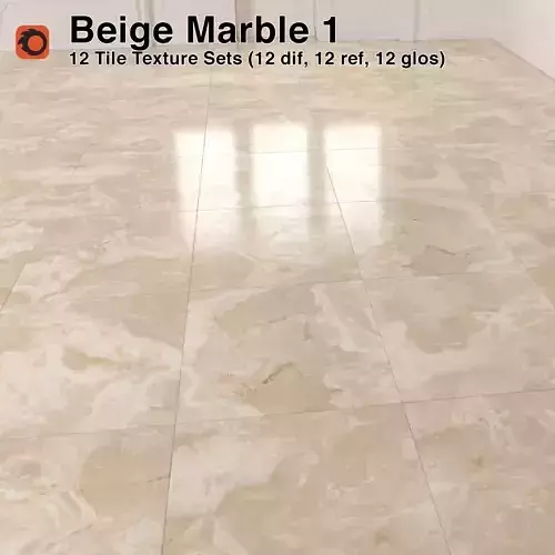 Beige Marble Tiles Pack 1