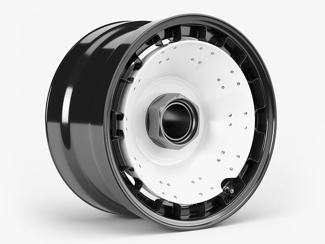 Porsche Turbofan Wheel 3D model
