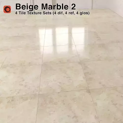 Beige Marble Tiles Pack 2