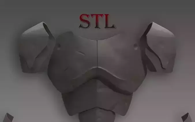 Goblin Slayer Armor Helmet not included  3D Digital file STL