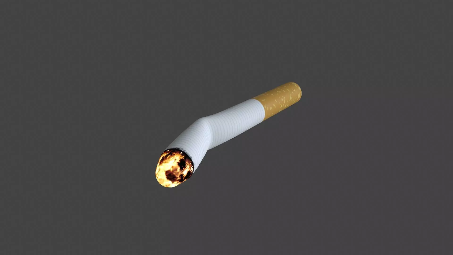 UDUD-003 Cigarette Low-poly 3D model_0