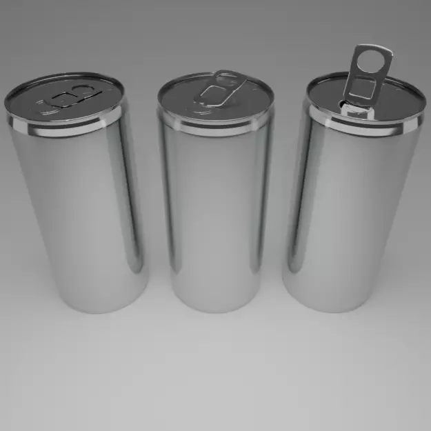CAN 250ml Free 3D model_0