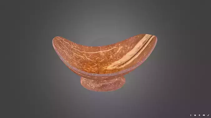 coconut carved bowl