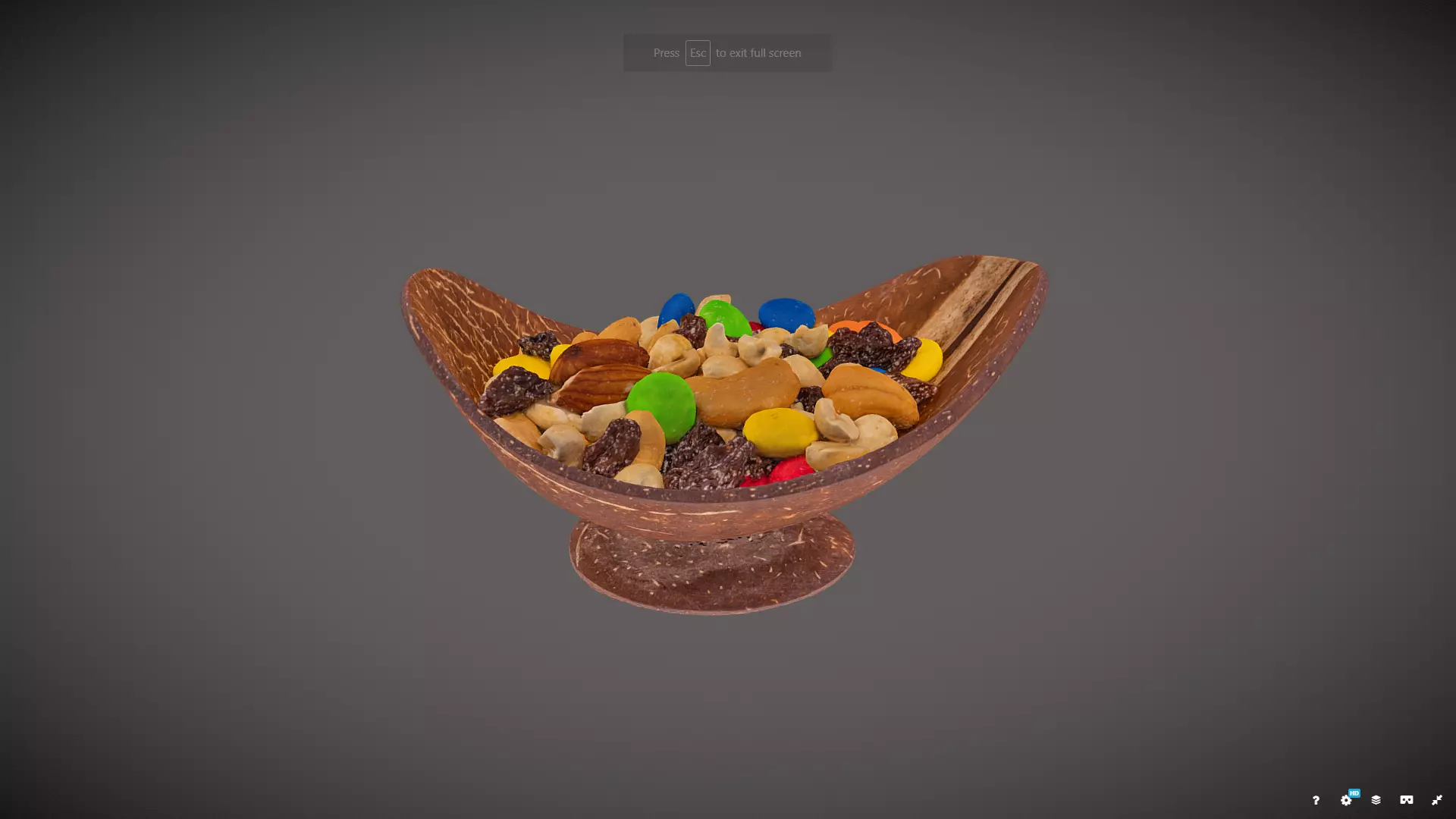 Swiss Mix Trail Mix 3D model