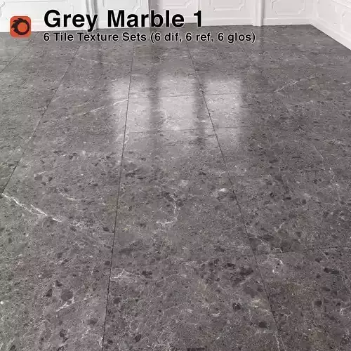 Grey Marble Tiles Pack 1 Texture