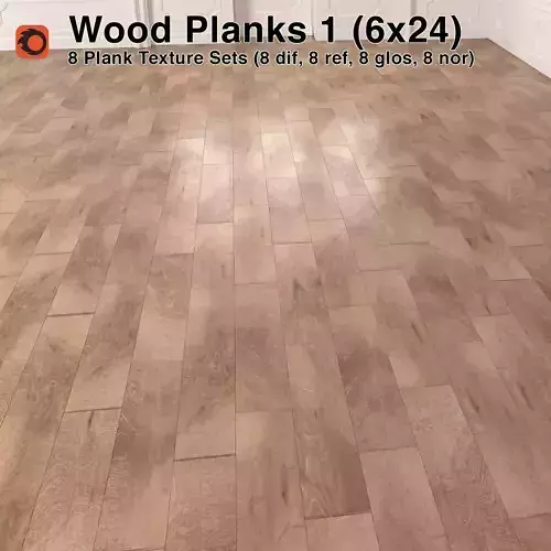 Wood Floor Planks Pack 1