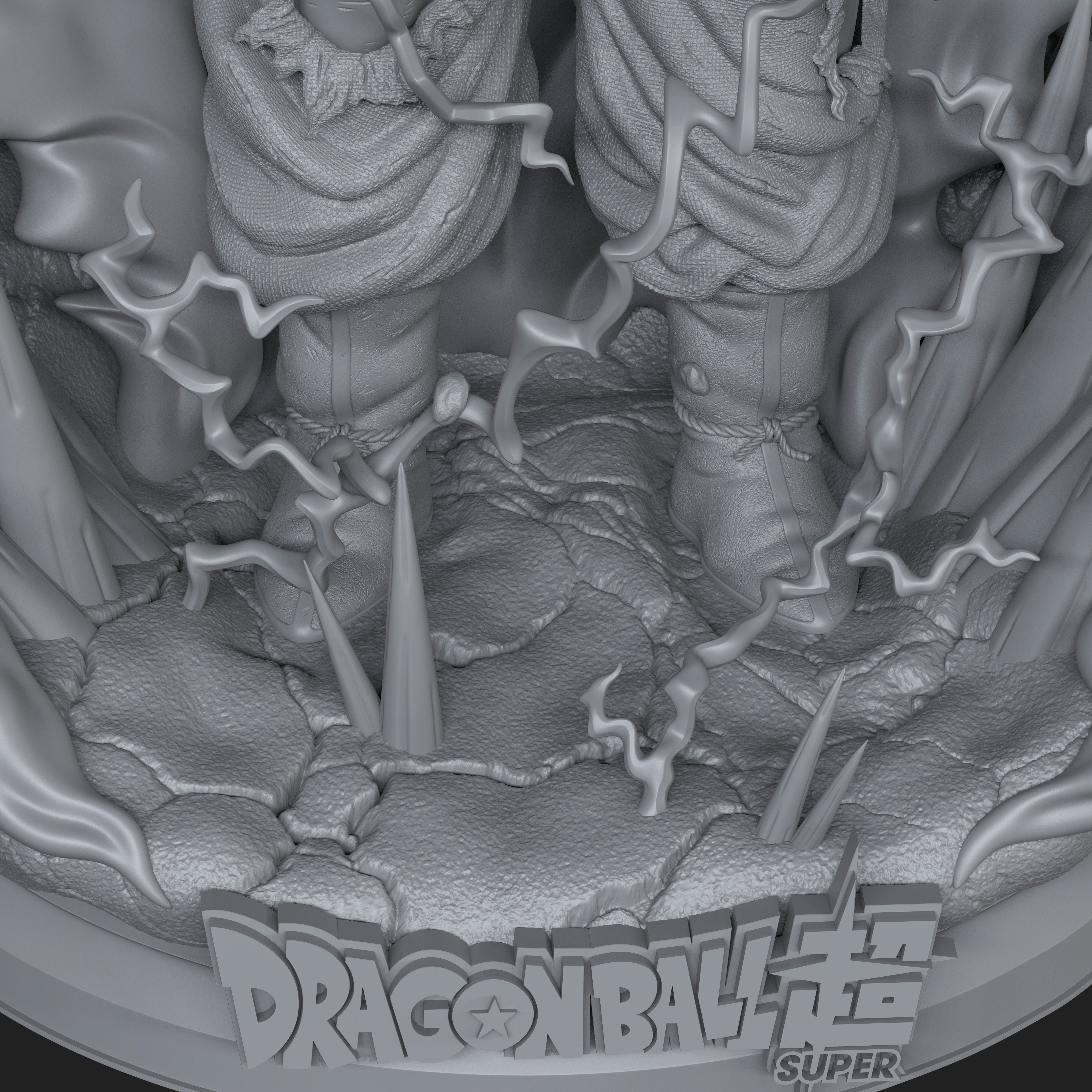 Goku Ultra Instinto - Dragon Ball Super 3D print model_16
