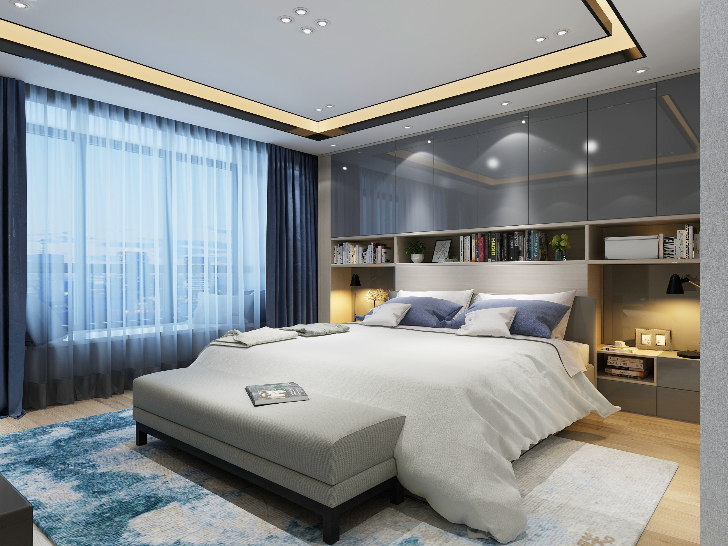 BEDROOM DESIGN 3D model 3D model_1