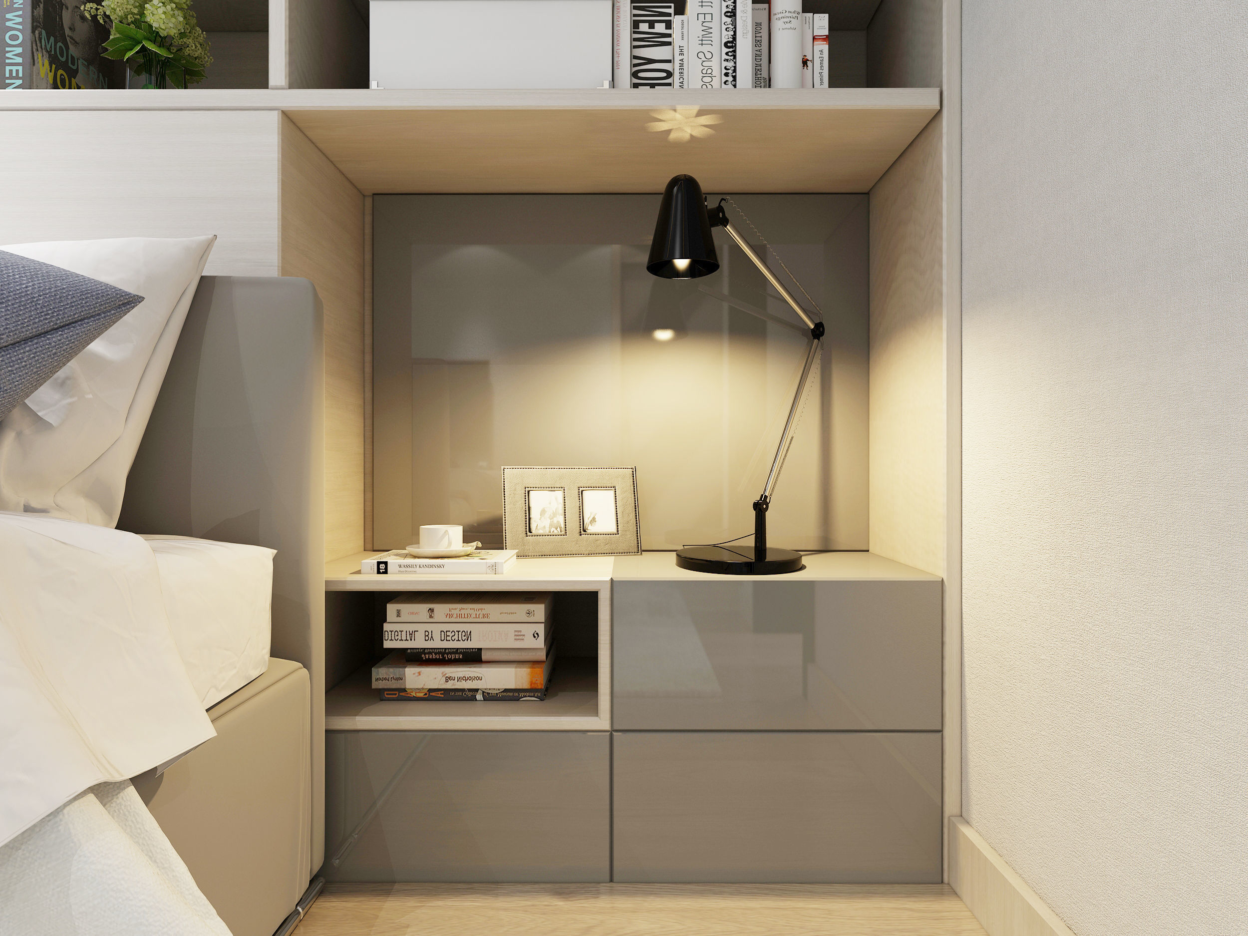 BEDROOM DESIGN 3D model 3D model_3