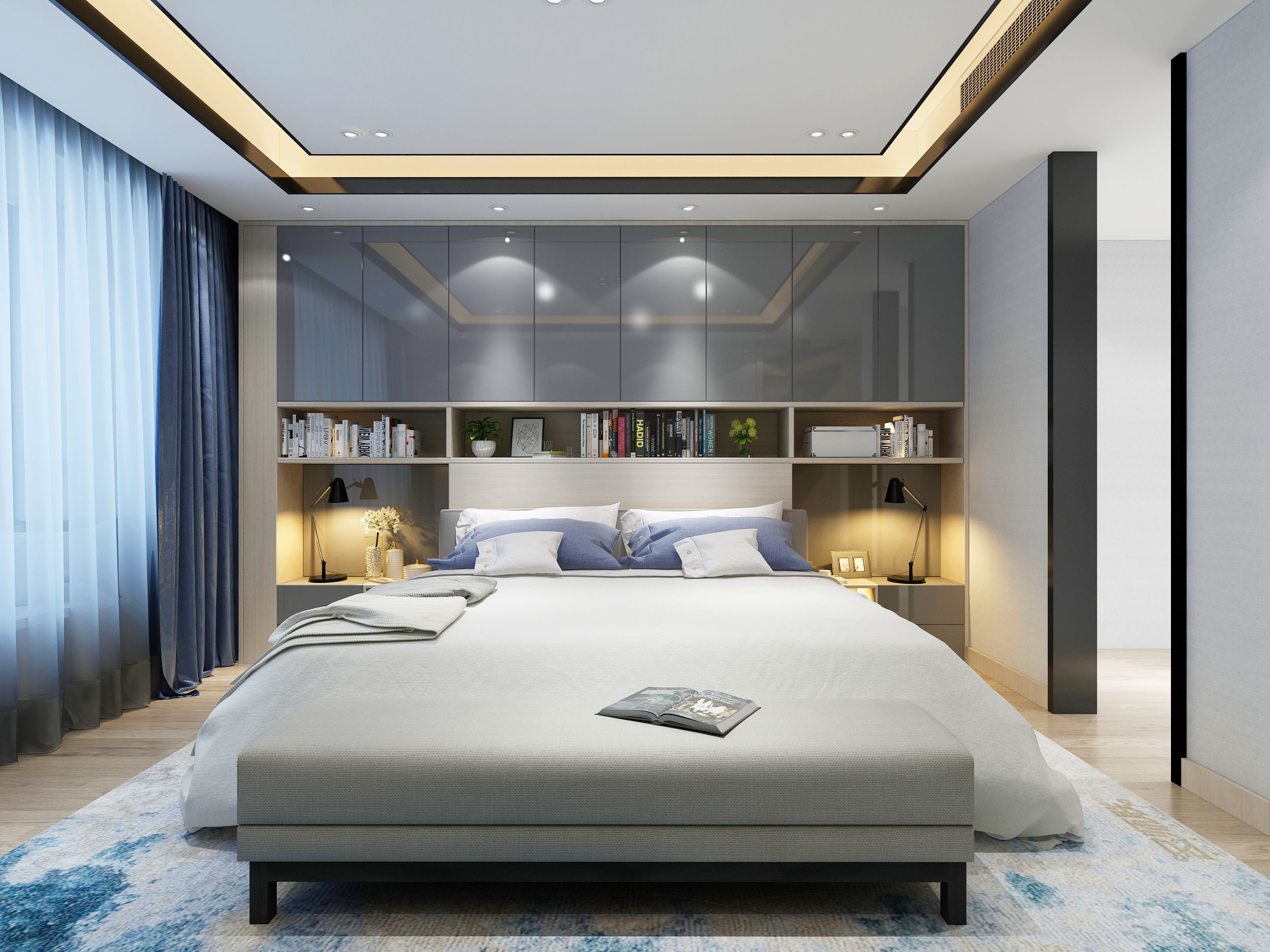 BEDROOM DESIGN 3D model 3D model_2