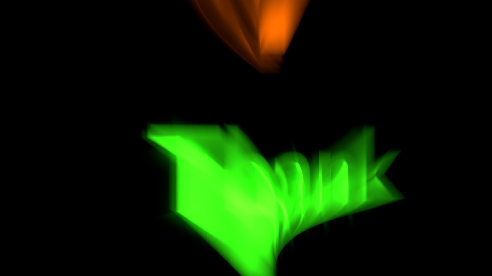 Streaking Thank You Text Animation  3D model_2