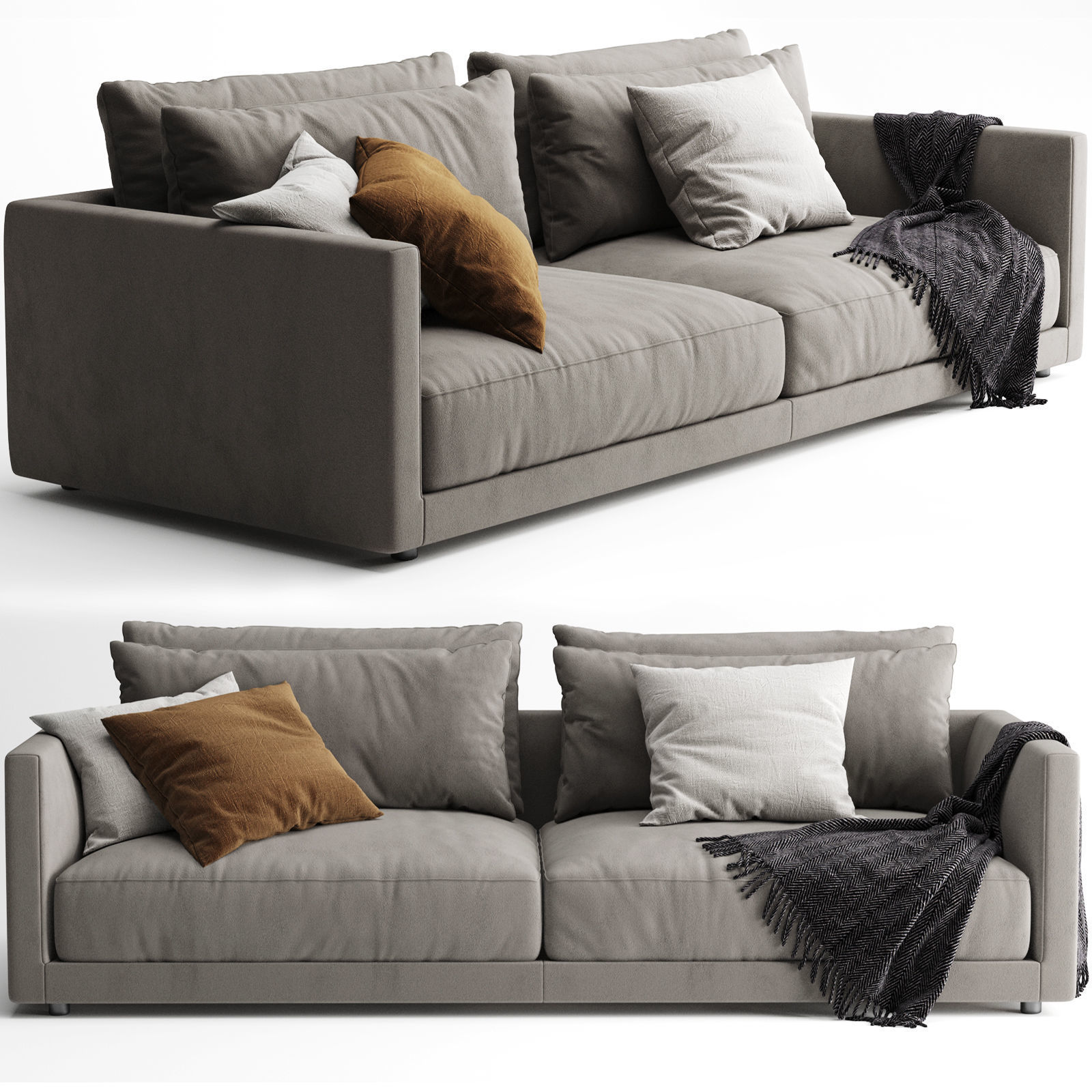 Sofa Collection 03 - 10 Items 3D model_4