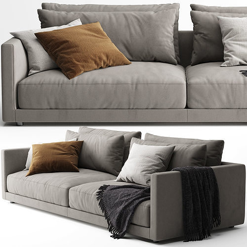 Sofa Collection 03 - 10 Items 3D model 6