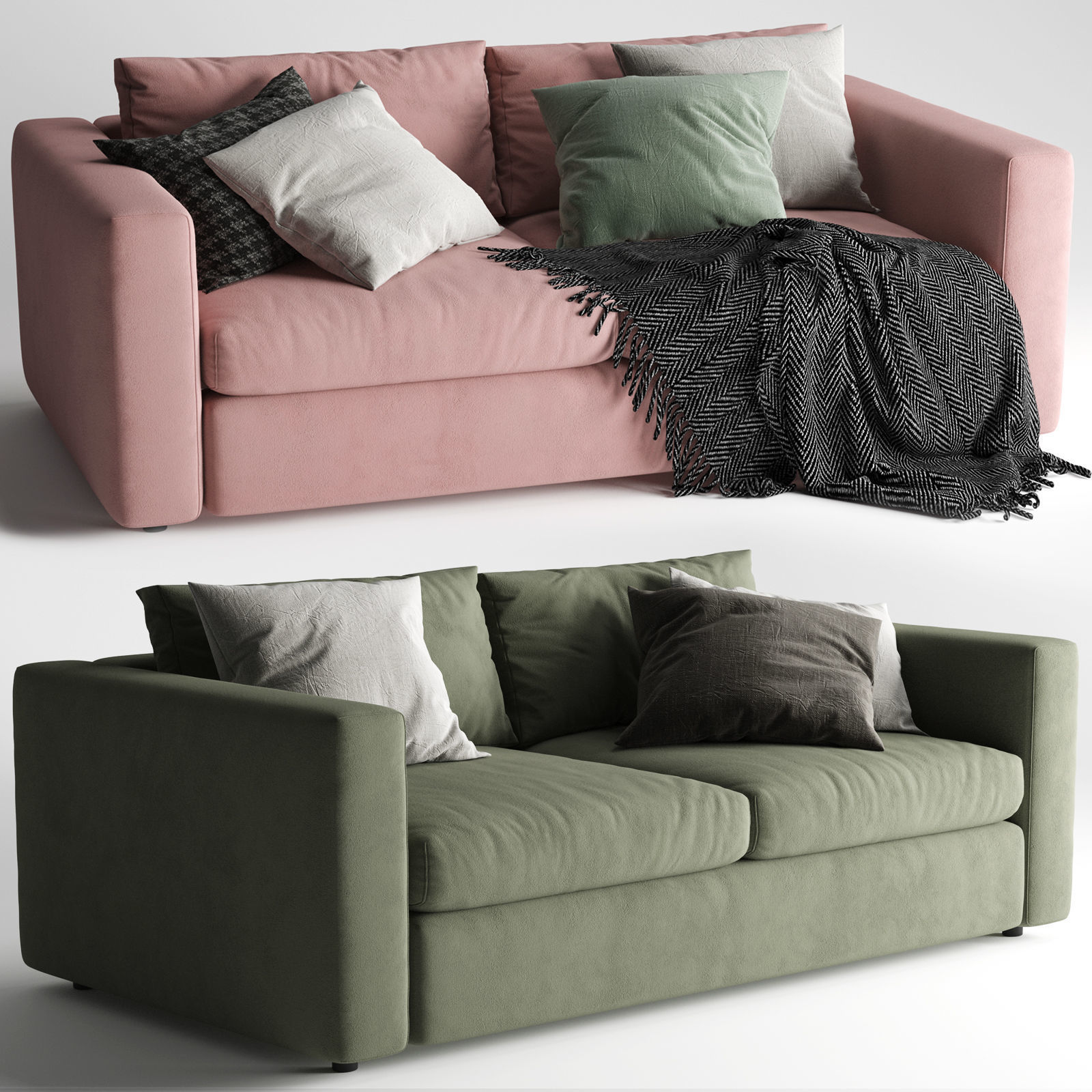 Sofa Collection 03 - 10 Items 3D model_16