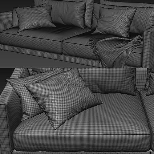 Sofa Collection 03 - 10 Items 3D model 7