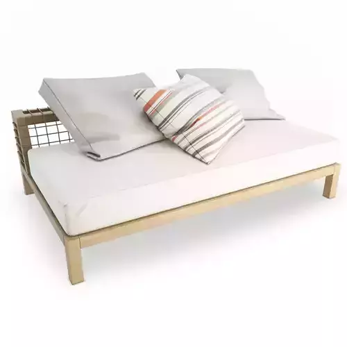 Synthesis Outdoor Straight Sofa Unopiu