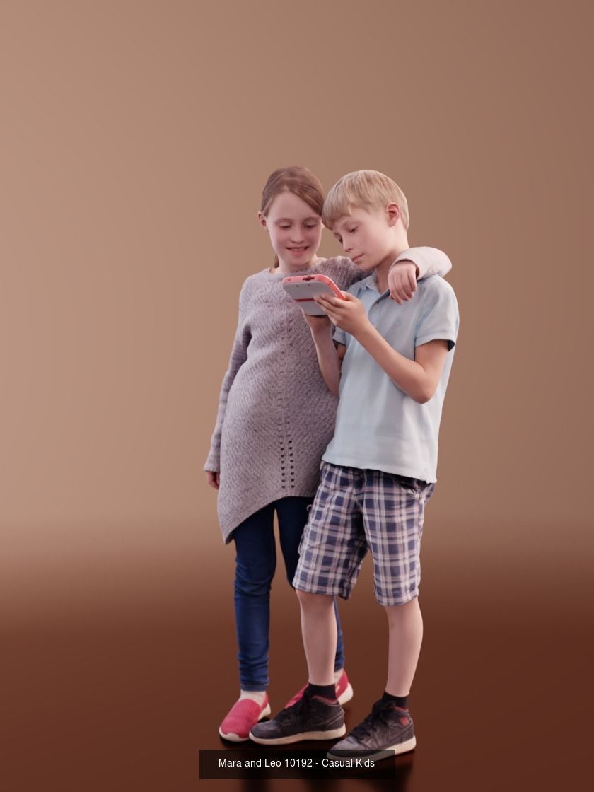 1006 Kids Bundle 01 3D Model Collection_7