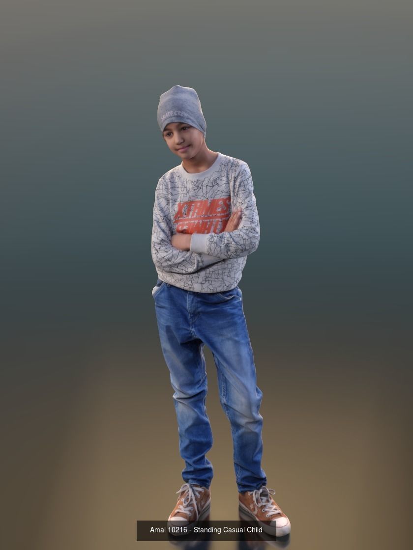 1006 Kids Bundle 01 3D Model Collection_10