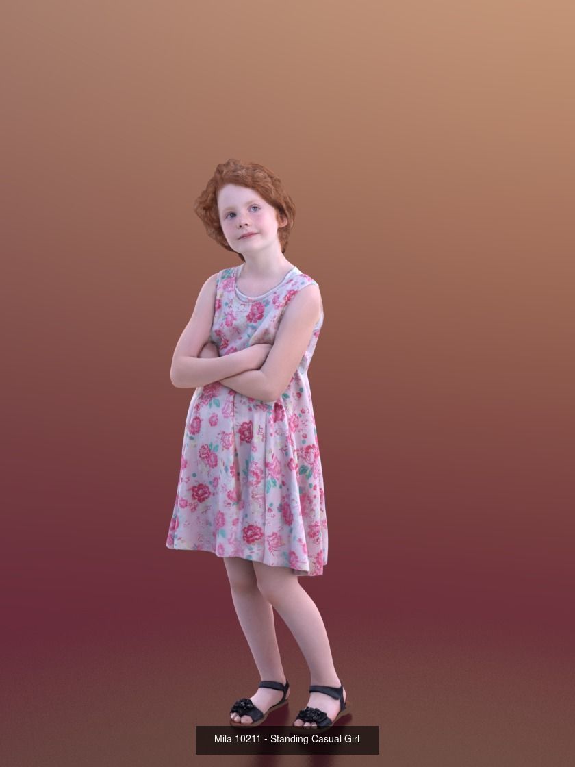 1006 Kids Bundle 01 3D Model Collection_9