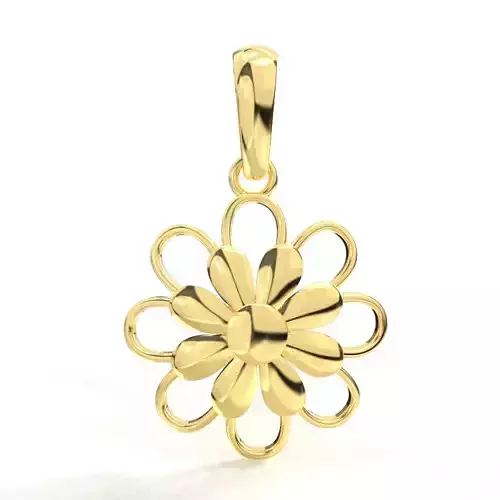 Gold Wonder pendant 3D print model