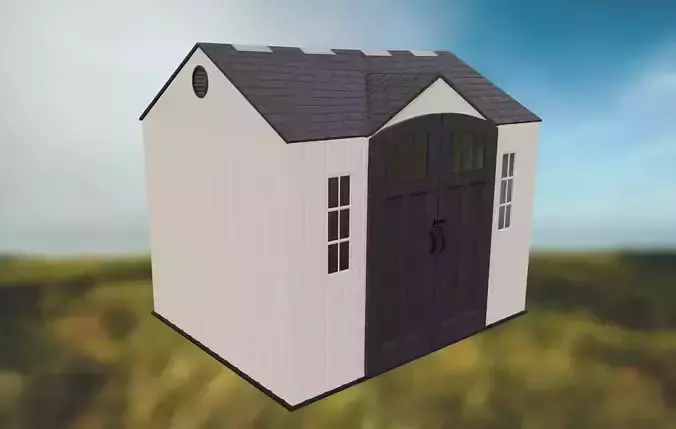 Small garden shed cabin