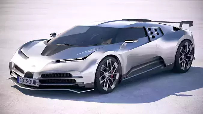 Bugatti Centodieci 2020 3D model