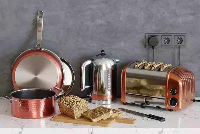 Dualit kitchen set 3D model