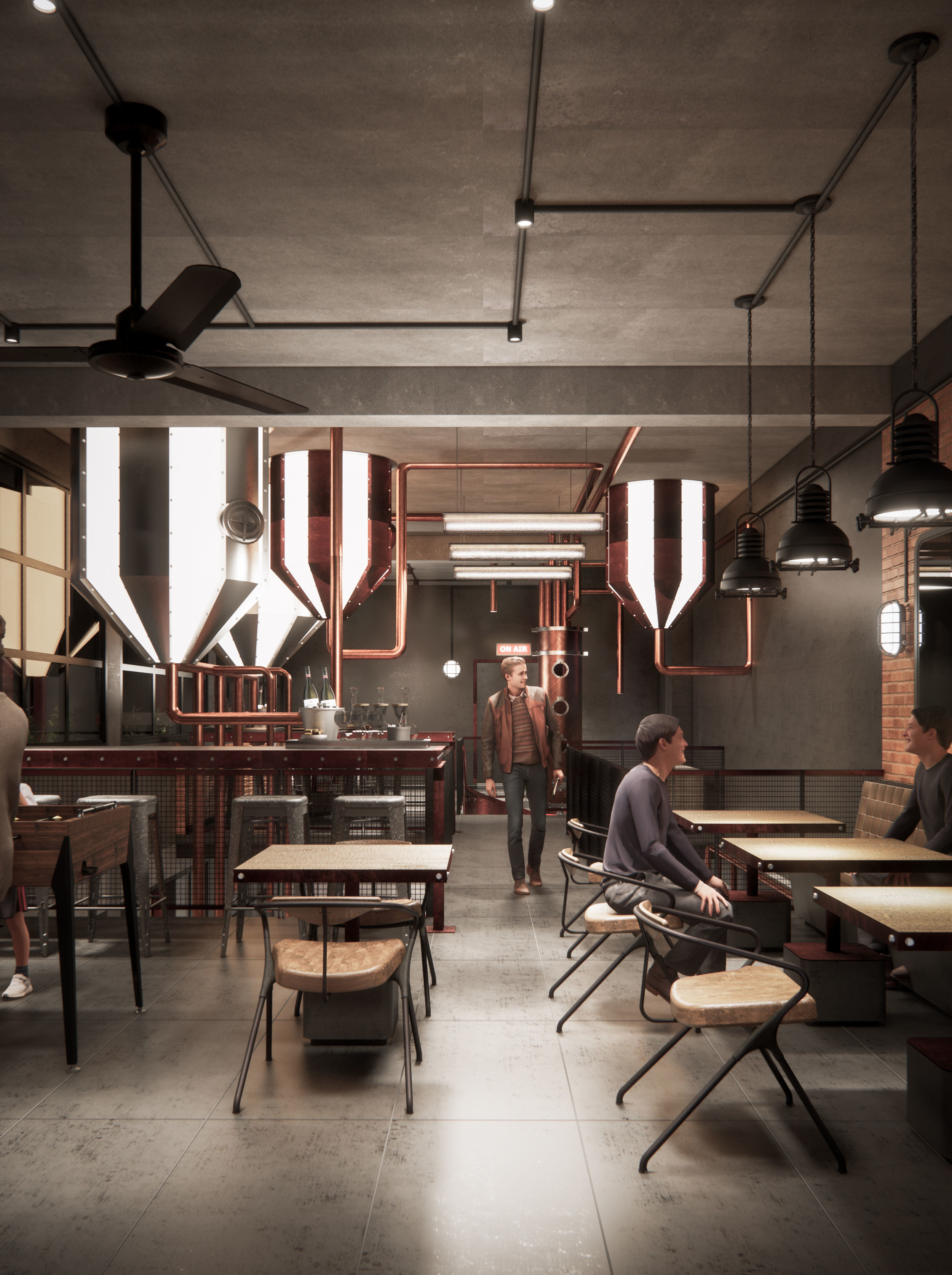 TAPROOM BREWERY ARCHITECTURE AND INTERIOR DESIGN 3D model_8