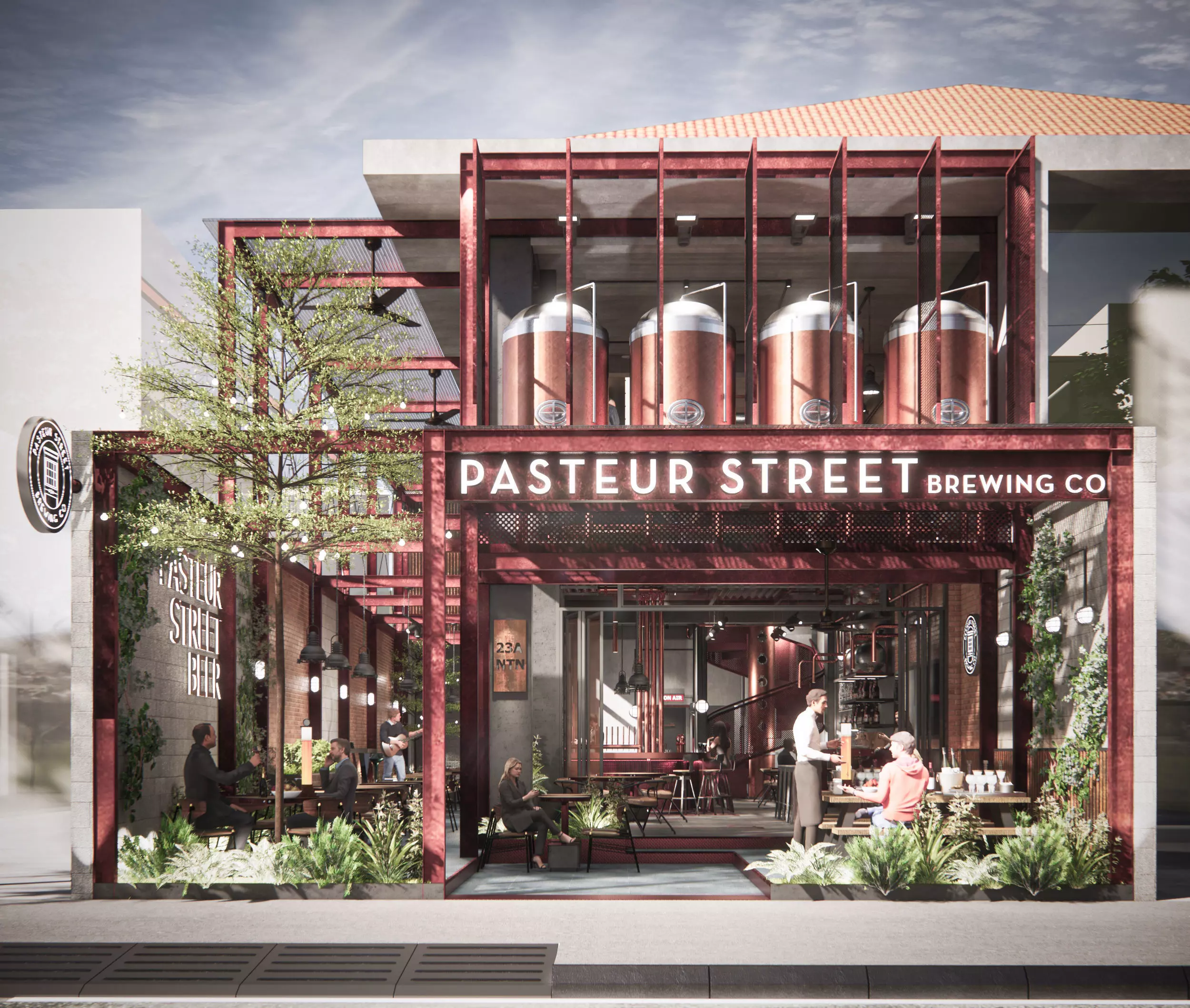 TAPROOM BREWERY ARCHITECTURE AND INTERIOR DESIGN 3D model_0