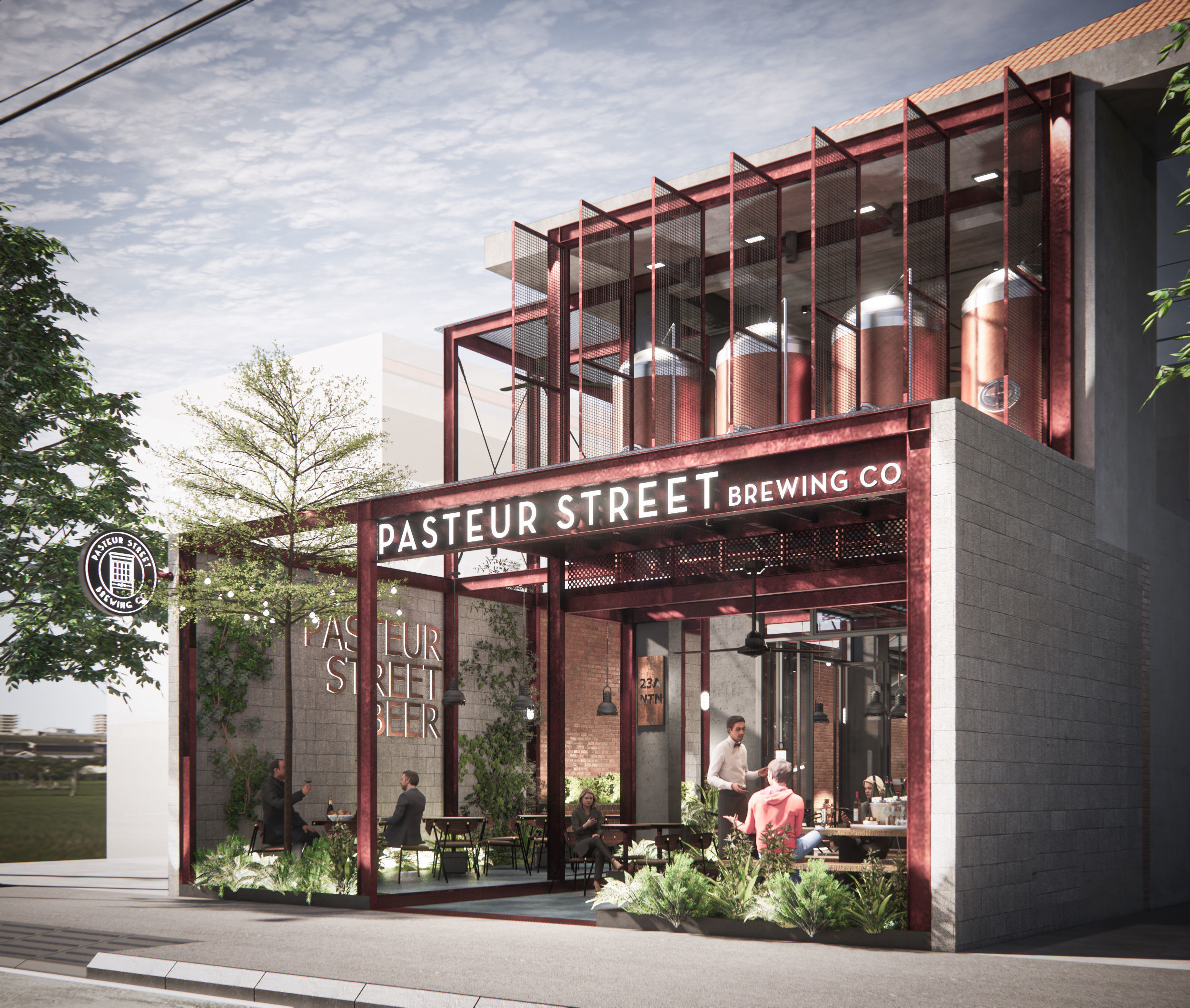 TAPROOM BREWERY ARCHITECTURE AND INTERIOR DESIGN 3D model_1