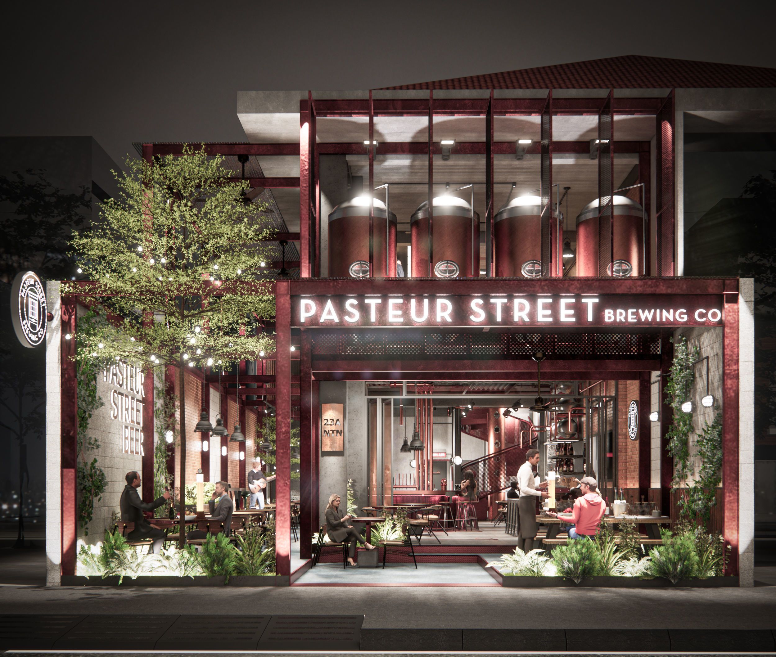 TAPROOM BREWERY ARCHITECTURE AND INTERIOR DESIGN 3D model_2