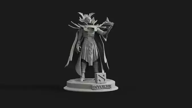 invoker demon lord statue