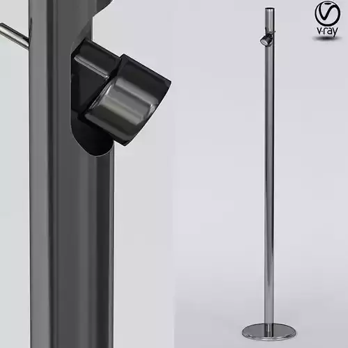 CALABRONE Adjustable floor lamp 3D model